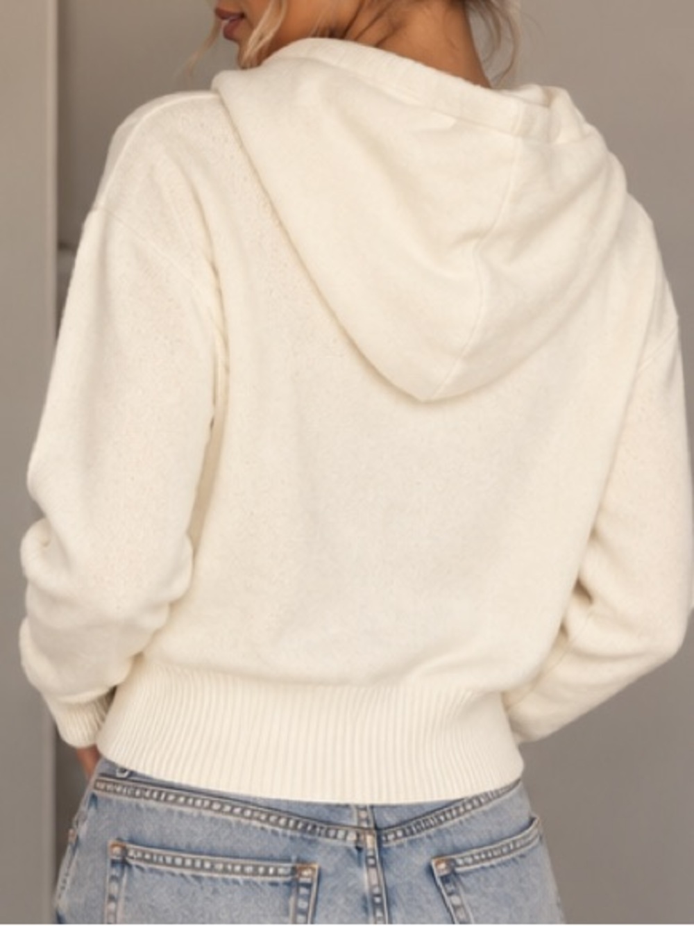 Sunday Best | Spice hoodie in cream | size XS 025 - Picture 2 of 7